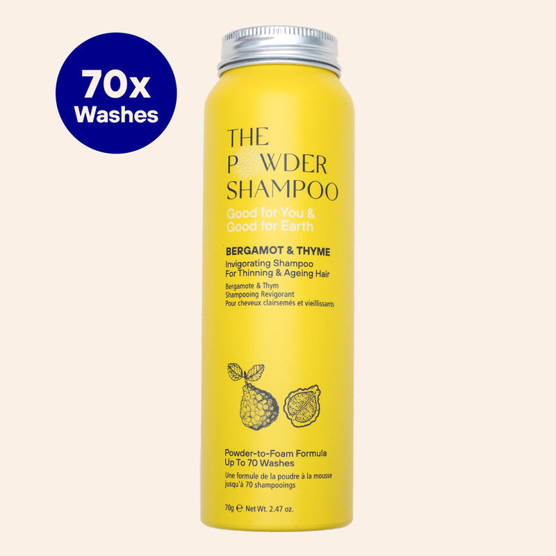 the powder shampoo