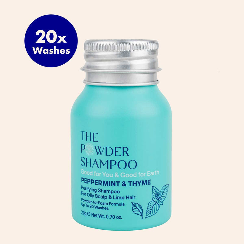 Purifying Shampoo For Oily Scalp & Limp Hair Peppermint & Papaya Enzyme