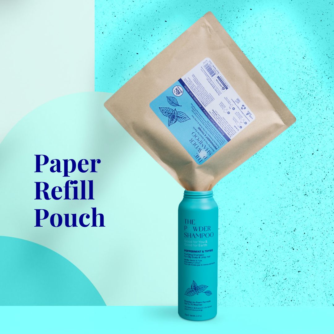 Purifying Shampoo For Oily Scalp & Limp Hair Peppermint & Papaya Enzyme