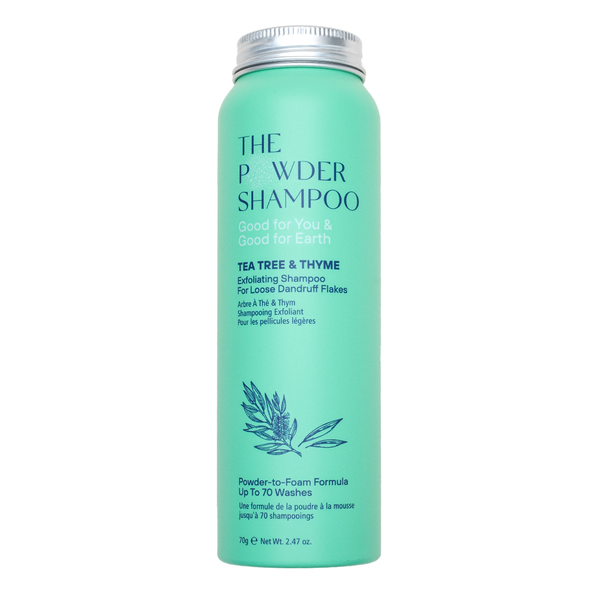 the powder shampoo