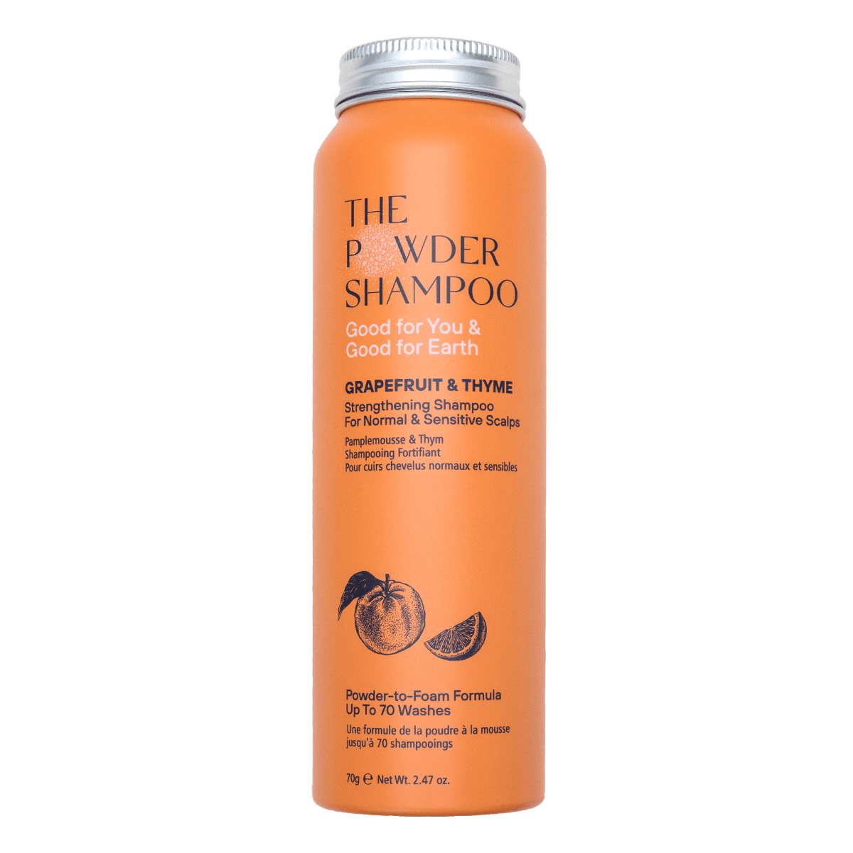 the powder shampoo