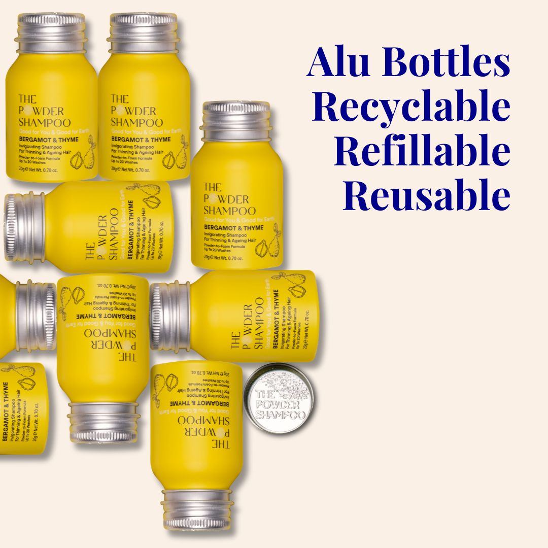 Invigorating Shampoo For Thinning & Ageing Hair Bergamot, Biotin, Ginger & Ginseng