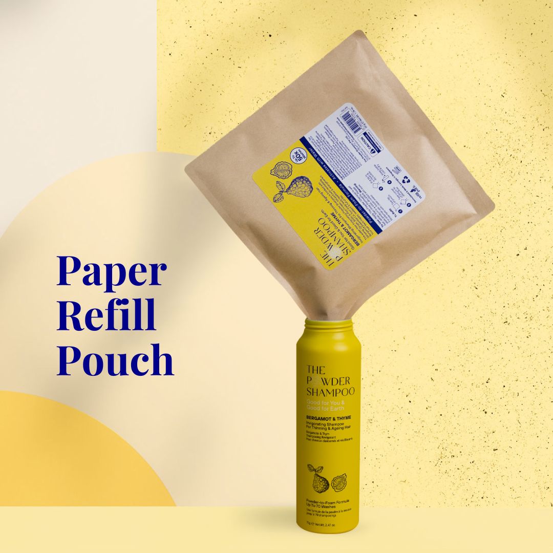 Invigorating Shampoo For Thinning & Ageing Hair Bergamot, Biotin, Ginger & Ginseng