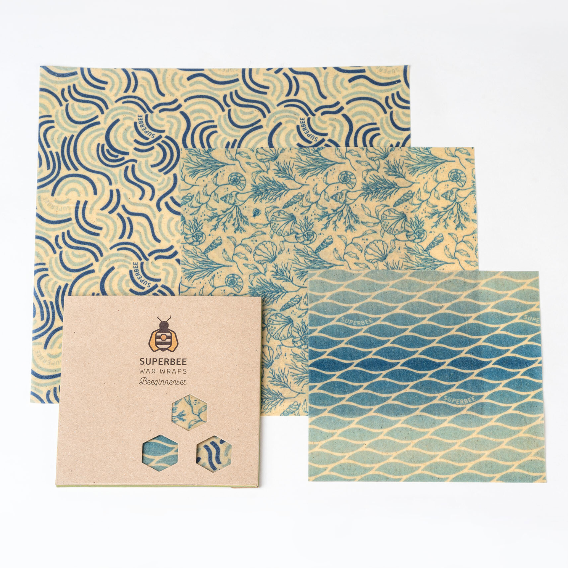 Wax food wraps - The beginner set - Our Reusable Lifestyle