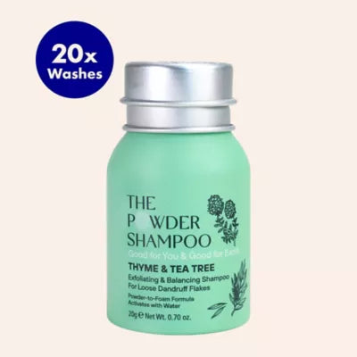 Exfoliating Shampoo For Loose Dandruff Flakes Tea Tree & Salicylic Acid