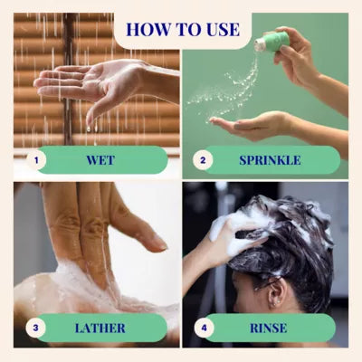 Exfoliating Shampoo For Loose Dandruff Flakes Tea Tree & Salicylic Acid