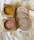 Reusable facial cotton rounds (set of 3) - Our Reusable Lifestyle